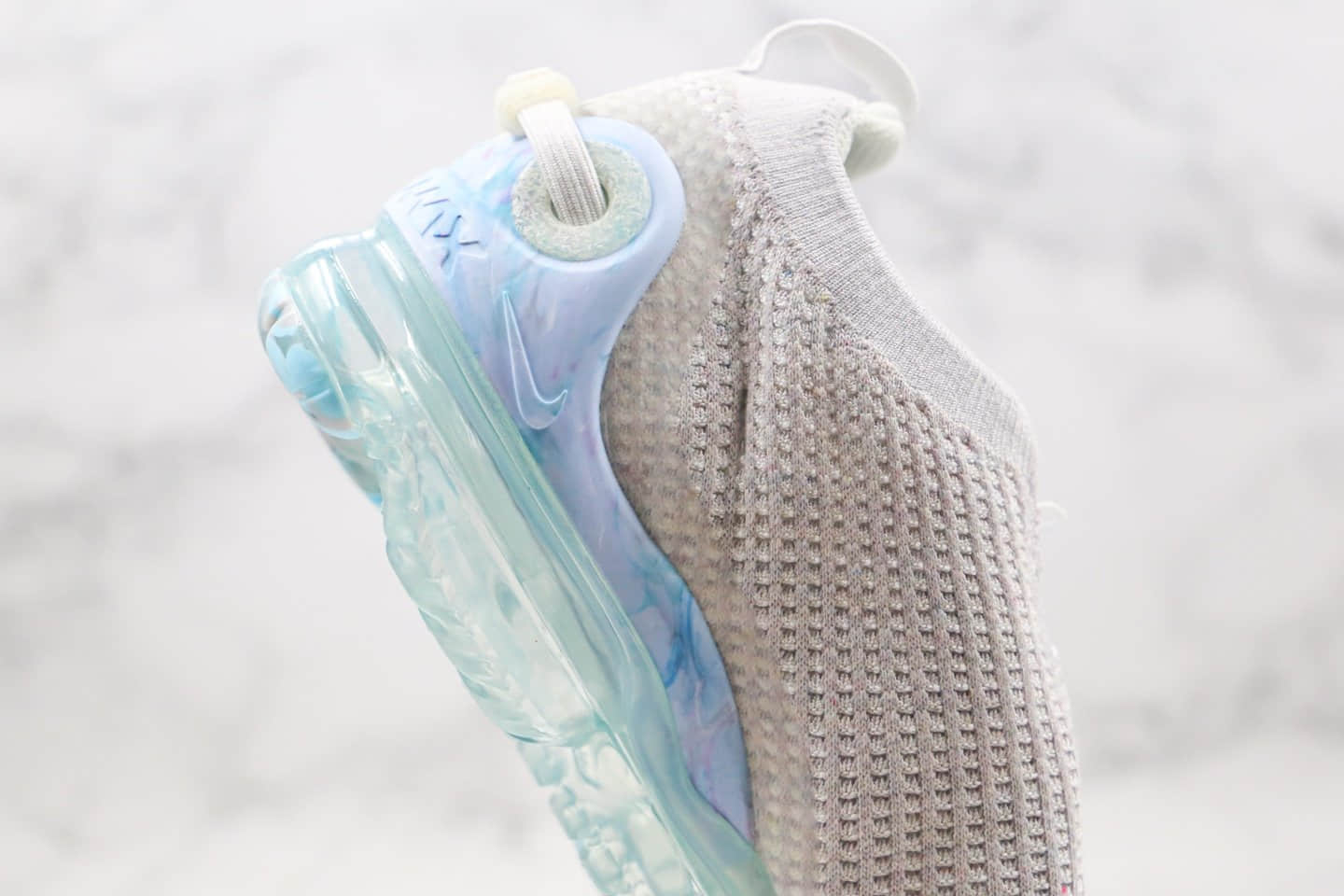 耐克Nike Air Vapormax 2020 FK Pure Platinum纯原版本环保系列大气垫跑鞋浅灰蓝色真实氮气注入 货号：CJ6740-100