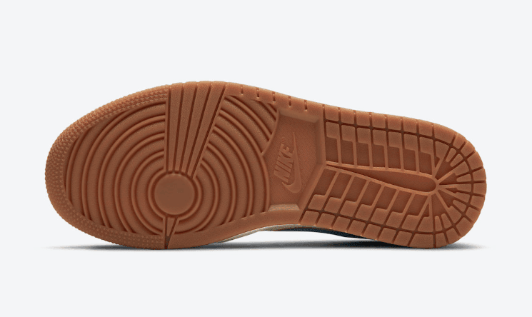 吸睛拼色装扮！这双中帮AJ1有点炫！ 货号：DC1426-100