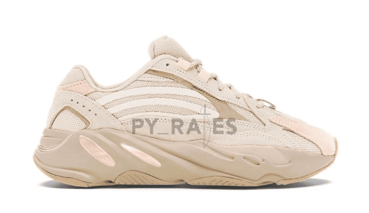 Yeezy 700 V2 “Cream”首度曝光！清新奶油装扮！