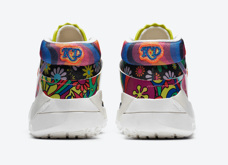 酷似村上隆联名!太阳花+渐变扎染!全新KD13即将发售! 货号:DA1341-100