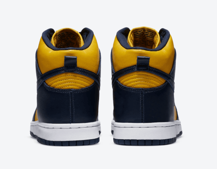 密歇根Nike Dunk High官图释出!9月26日发售! 货号:CZ8149-700