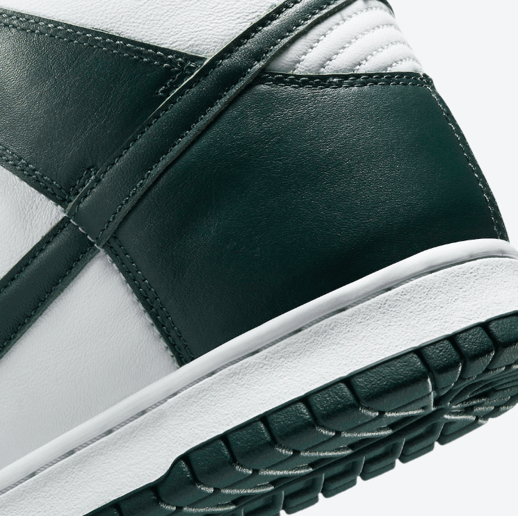 经典配色复刻！全新Nike Dunk High SP“ Spartan Green”9月18日登场！ 货号：CZ8149-100