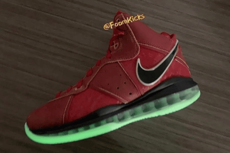 詹姆斯又一战靴回归！LeBron 8 “Gym Red”年底登场！ 货号：CT5330-600
