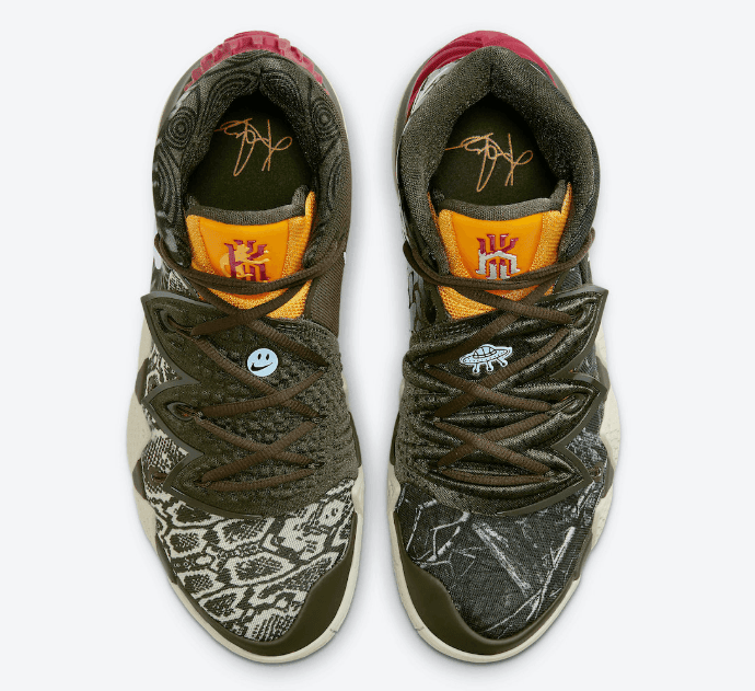 欧文最新合体战靴Kybrid S2“What The”配色即将登场！看点十足！ 货号：CQ9323-300