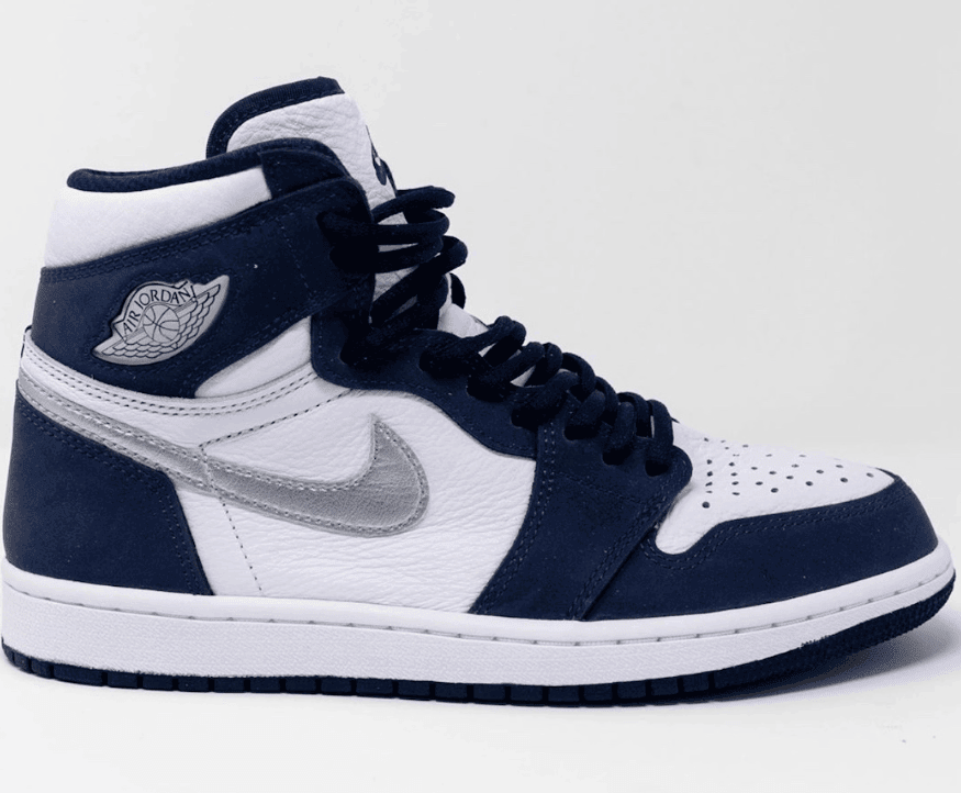 日本限定AJ1午夜蓝下月底发售！气质高级！ 货号：DC1788-100