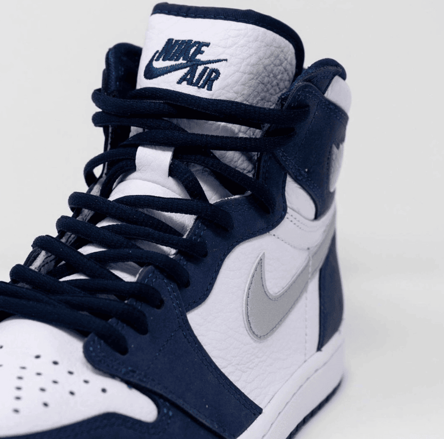 日本限定AJ1午夜蓝下月底发售！气质高级！ 货号：DC1788-100