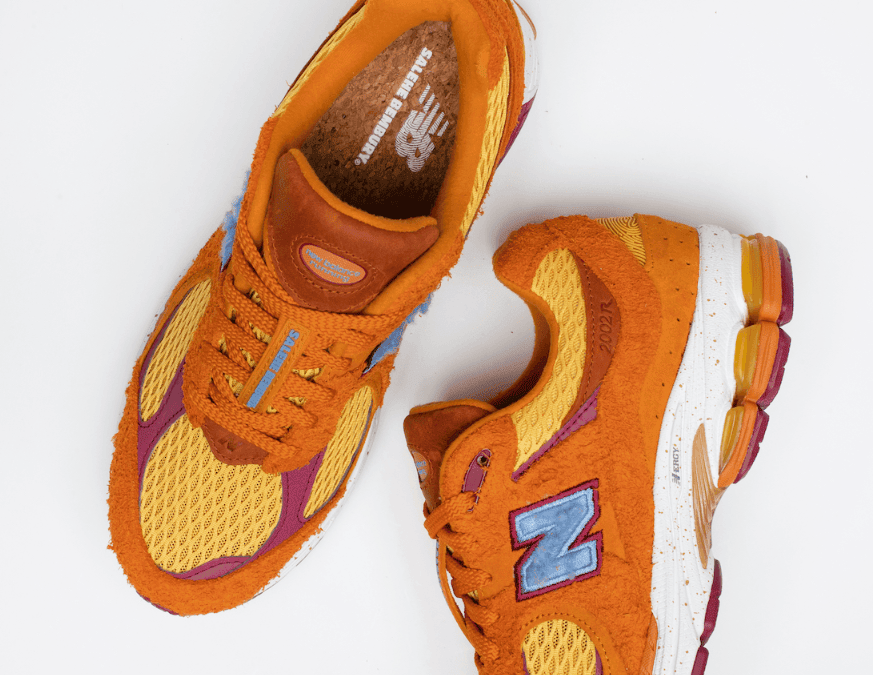 复古抢眼!Salehe Bembury x New Balance 2002R将于10月23日发售!
