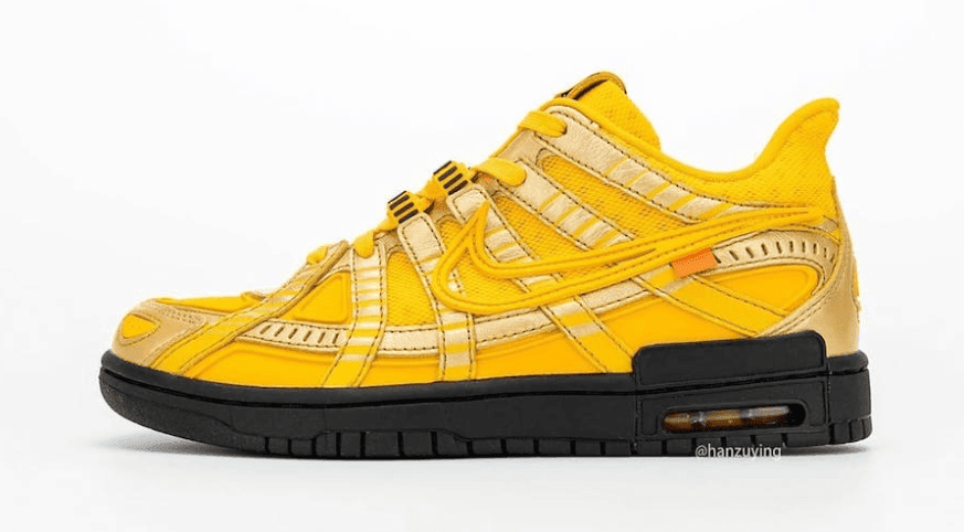 OW x Nike Air Rubber Dunk联名发售日期曝光!首发黑绿配色10月1日登场! 货号:CU6015-001