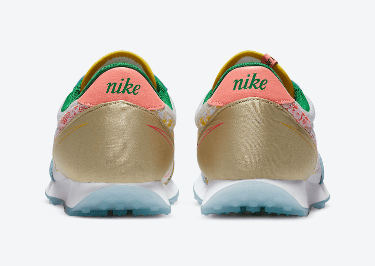 波点+格纹+蕾丝+解构!这双华夫鞋细节太多了! 货号:CZ8681-167