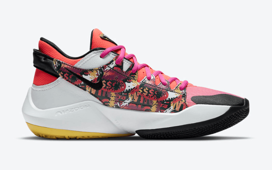 字母哥二代战靴Zoom Freak 2新配色曝光！猛男必备！ 货号：DB4689-600