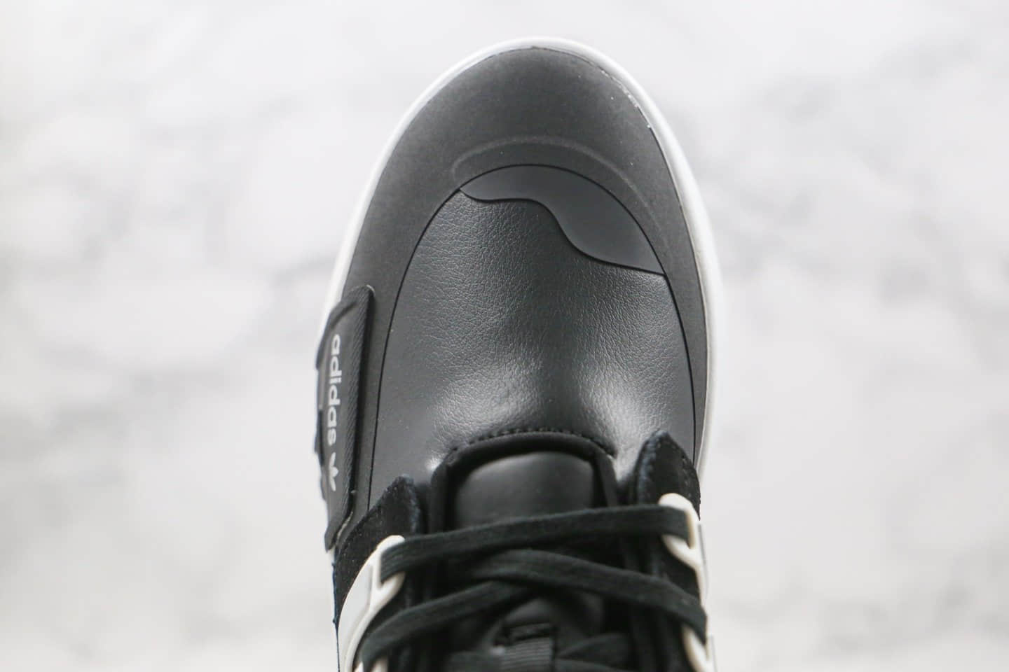 阿迪达斯Adidas EQT BASK ADV纯原版本三叶草支撑者系列皮面EQT黑白色复古慢跑鞋原鞋开模一比一打造 货号：FW4253