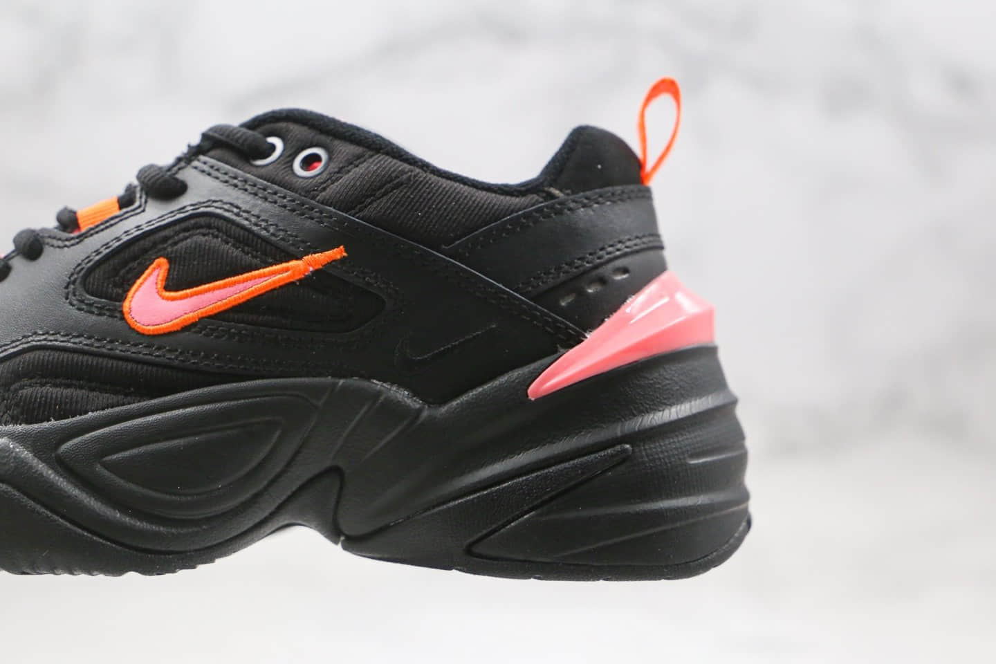 耐克Nike M2K Tekno纯原版本复古老爹鞋M2K黑粉色原档案数据开发 货号：AV4789-008