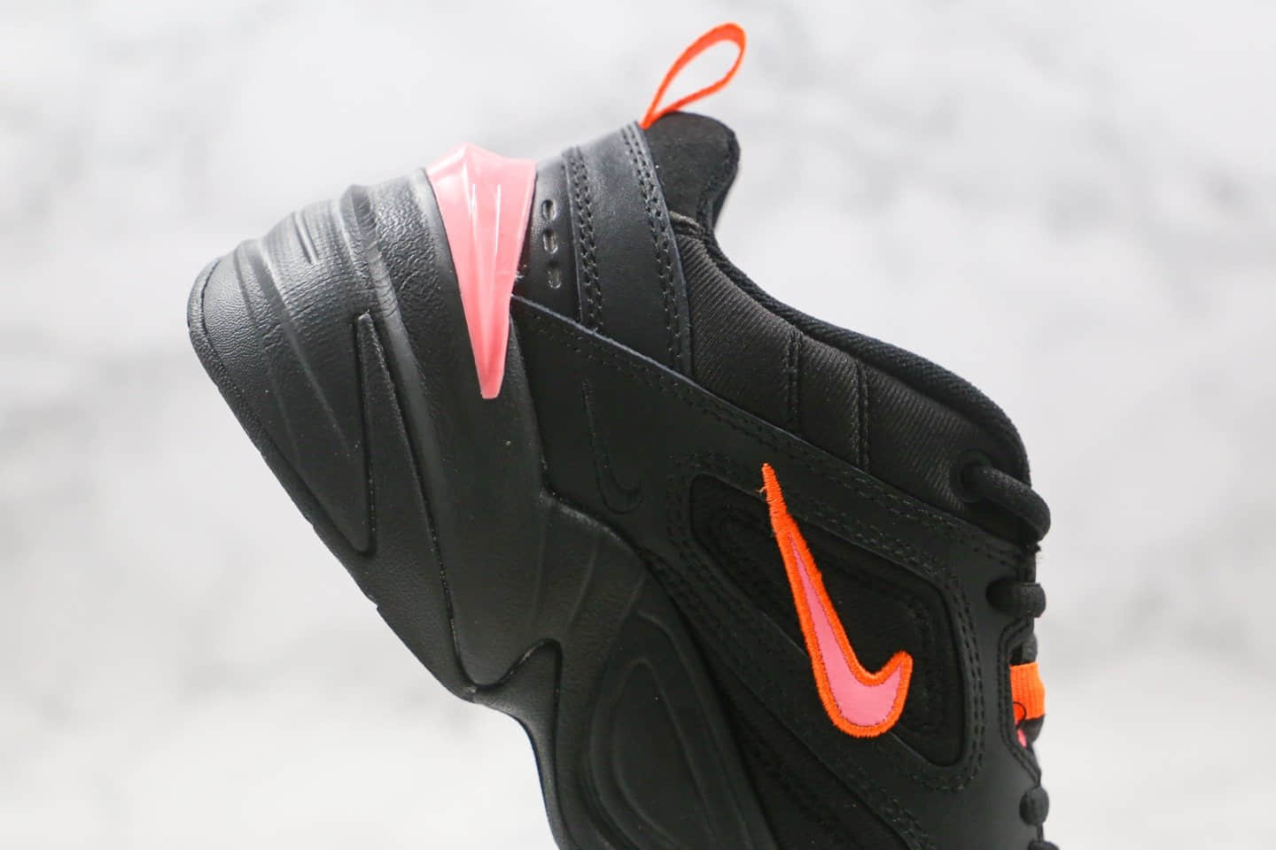 耐克Nike M2K Tekno纯原版本复古老爹鞋M2K黑粉色原档案数据开发 货号：AV4789-008