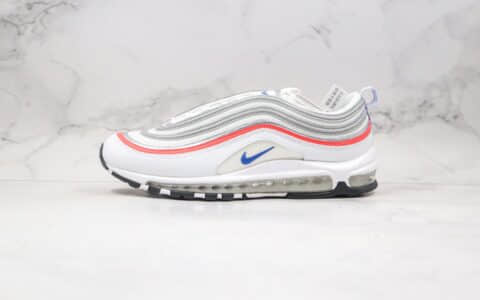 耐克Nike Wmns Air Max 97纯原版本子弹气垫鞋Max97新白红色内置真小潘气垫 货号：CZ6087-101