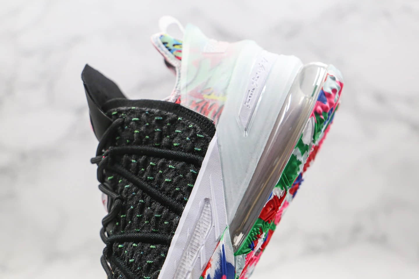 耐克NIKE LEBRON XVII LOW EP纯原版本詹姆斯17代篮球鞋黑黄蓝色内置真实气垫支持实战 货号:CQ9283-002