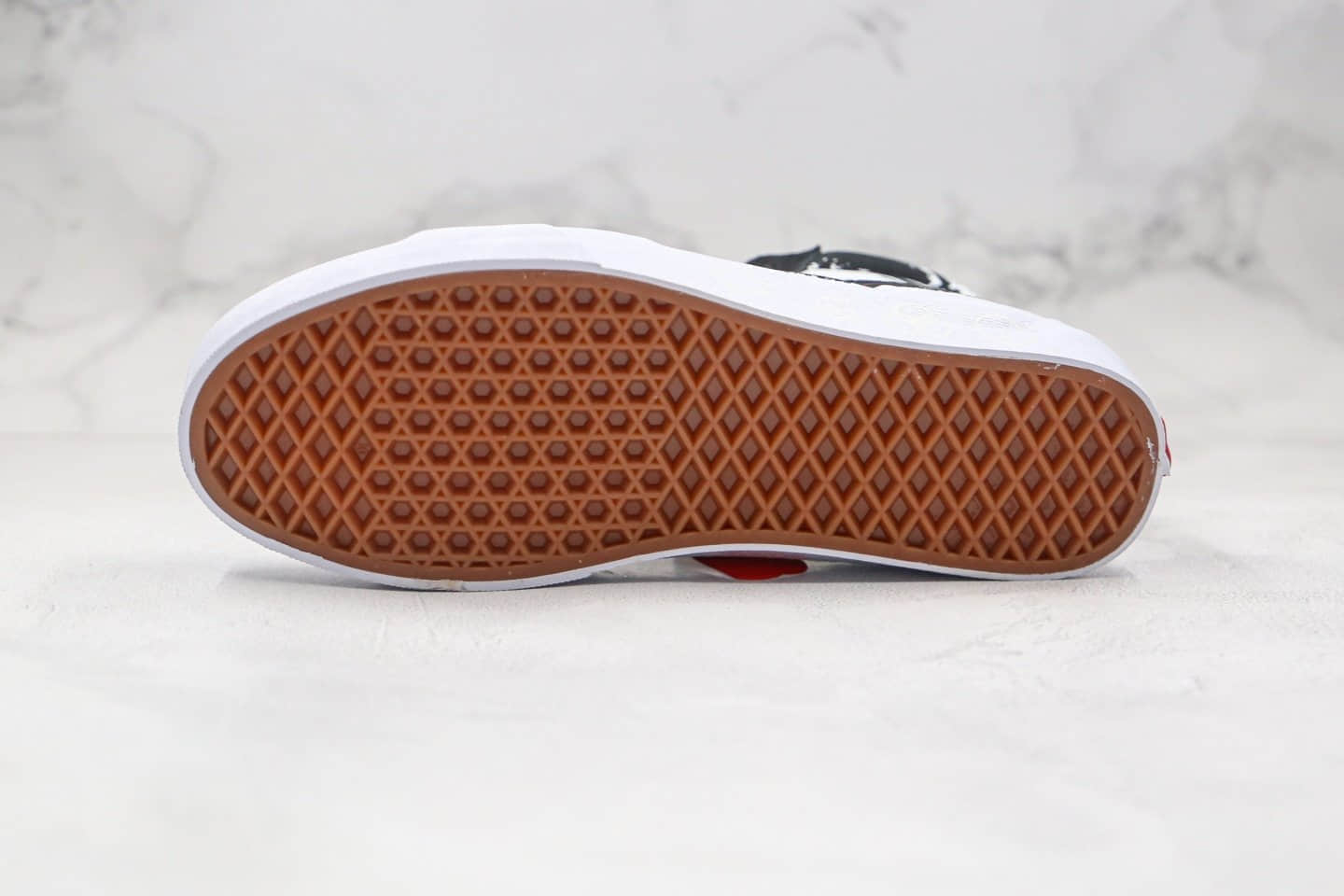 万斯Vans Sk8-Hi公司级版本高帮OR乐队联名款齐柏林飞艇X50周年黑白色硫化板鞋原鞋开模一比一打造