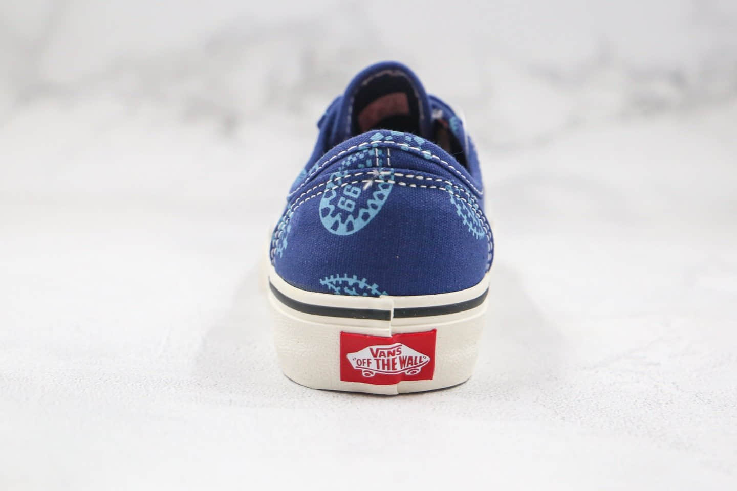 万斯Vans Style 36 Cecon SF公司级版本低帮蓝色枫叶腰果花半月包头板鞋原盒原标