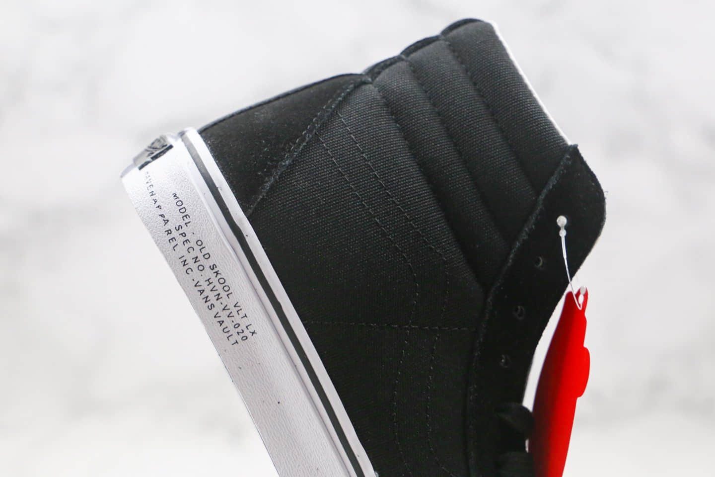 万斯Vans Vault 2020 x HAVEN联名款公司级版本高帮军事风黑白色硫化板鞋原档案数据开发