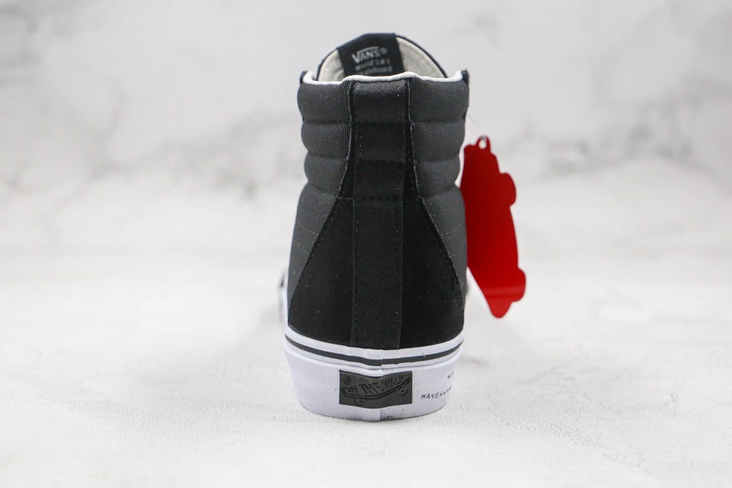 万斯Vans Vault 2020 x HAVEN联名款公司级版本高帮军事风黑白色硫化板鞋原档案数据开发