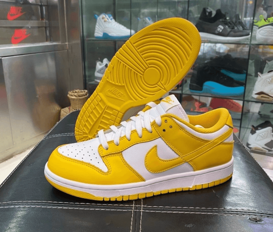 活力白黄装扮!Nike Dunk Low WMNS“ Laser Orange”实物细节图释出! 货号:CU1726-901