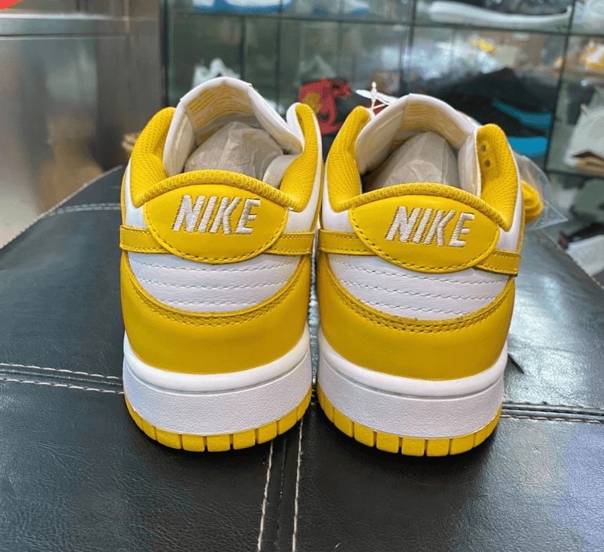 活力白黄装扮!Nike Dunk Low WMNS“ Laser Orange”实物细节图释出! 货号:CU1726-901