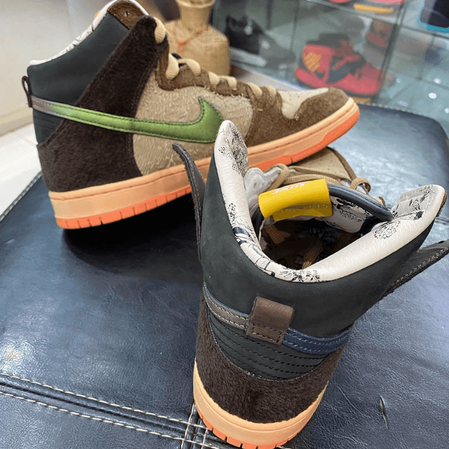 Concepts x Nike SB Dunk High野鸭配色最新实物曝光!今年十二月发售! 货号:DC6887-200