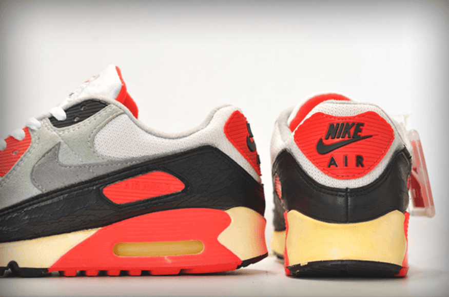 经典元年红外线配色Air Max 90下月复刻回归！ 货号：CT1685-100