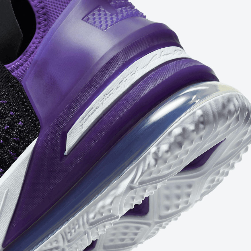 詹姆斯最新战靴 LeBron 18湖人配色曝光！10月23日发售！ 货号：CQ9283-004
