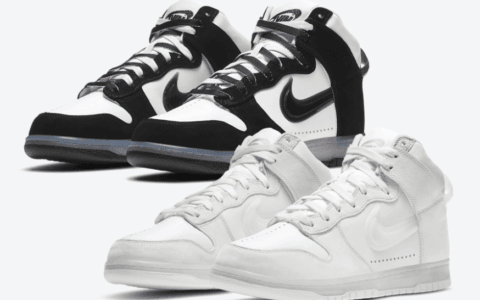 已市售配色市价近四千！Slam Jam x Nike Dunk High黑白熊猫配色本月月底发售！ 货号：DA1639-101