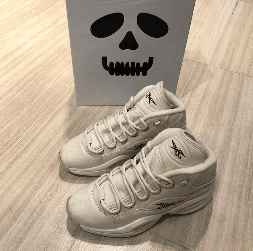 可撕鞋面!Reebok Question Mid 万圣节主题配色10月14日发售! 货号:FZ1357