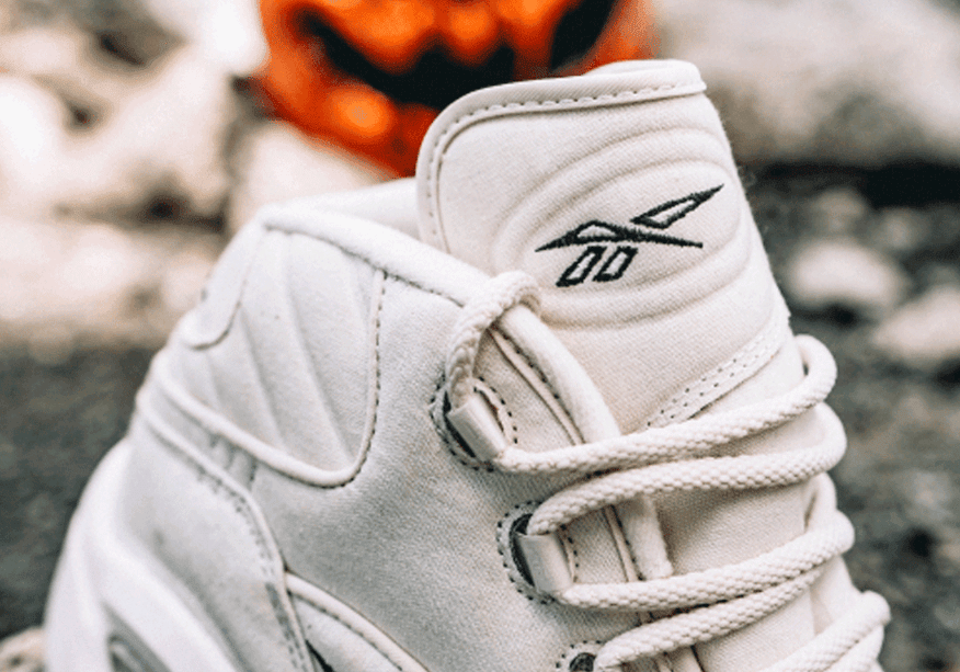 可撕鞋面!Reebok Question Mid 万圣节主题配色10月14日发售! 货号:FZ1357