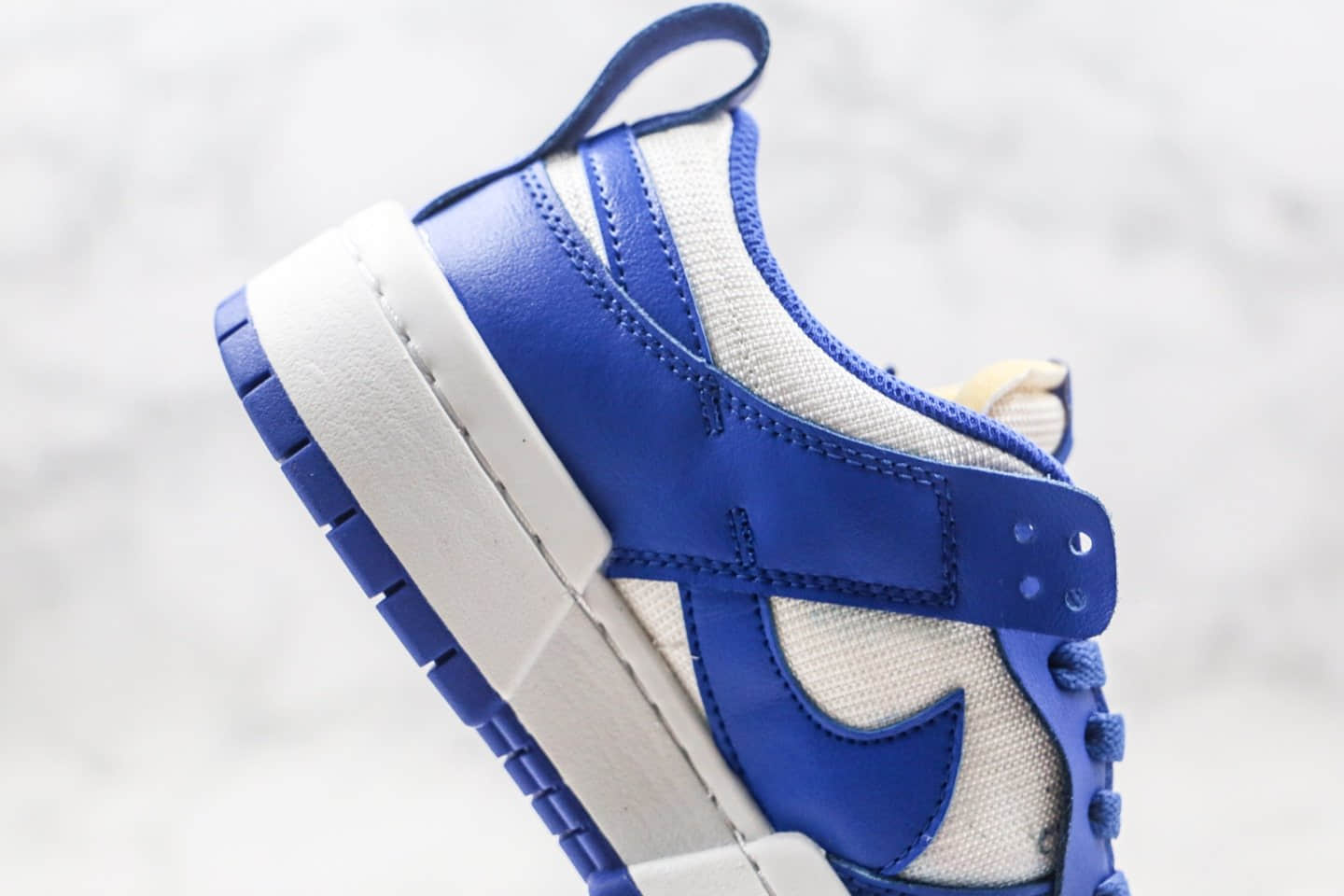 耐克Nike Dunk Low Disrupt公司级版本低帮SB DUNK增高解构老爹鞋白蓝色原盒原标 货号:CK6654-100