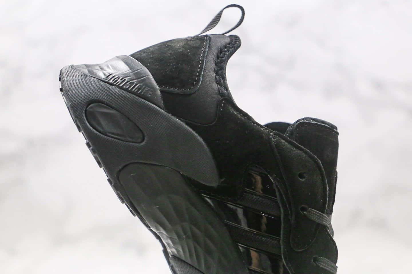 阿迪达斯adidas Originals Streetball Low纯原版本复古街球系列跑鞋黑色原鞋开发 货号:FW1218