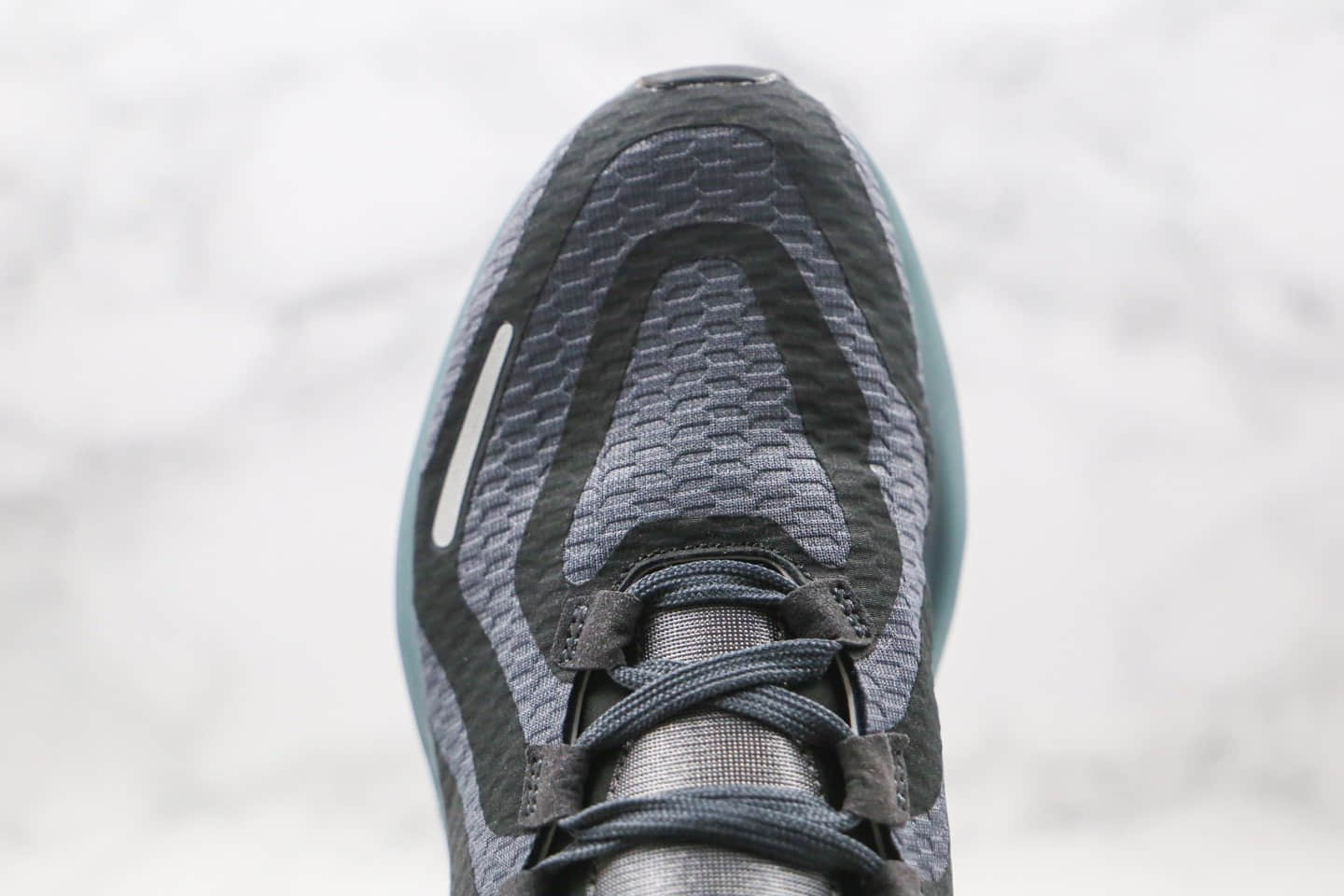 阿迪达斯adidas AlphaBounce FIT纯原版本阿尔法11代跑鞋灰蓝色原盒市售最高版本 货号：CG3812