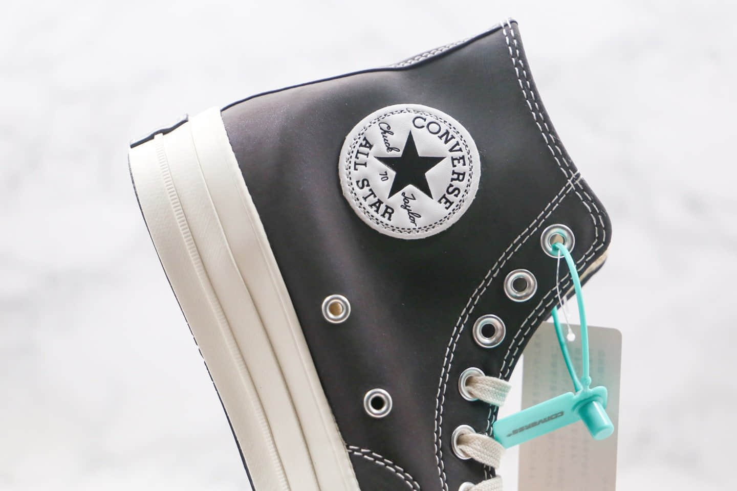匡威Converse Chuck Taylor 1970s HI DEMON公司级版本高帮夜魔侠变色龙拉链硫化板鞋原鞋开模一比一打造