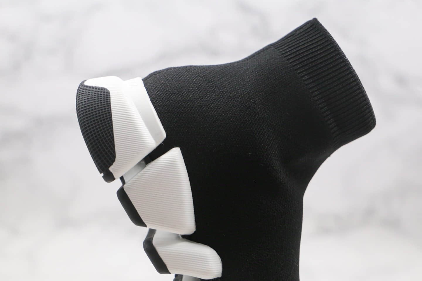 巴黎世家Balenciaga SPEED 2.0纯原版本袜子鞋二代黑白色原档案数据开发原盒配件齐全