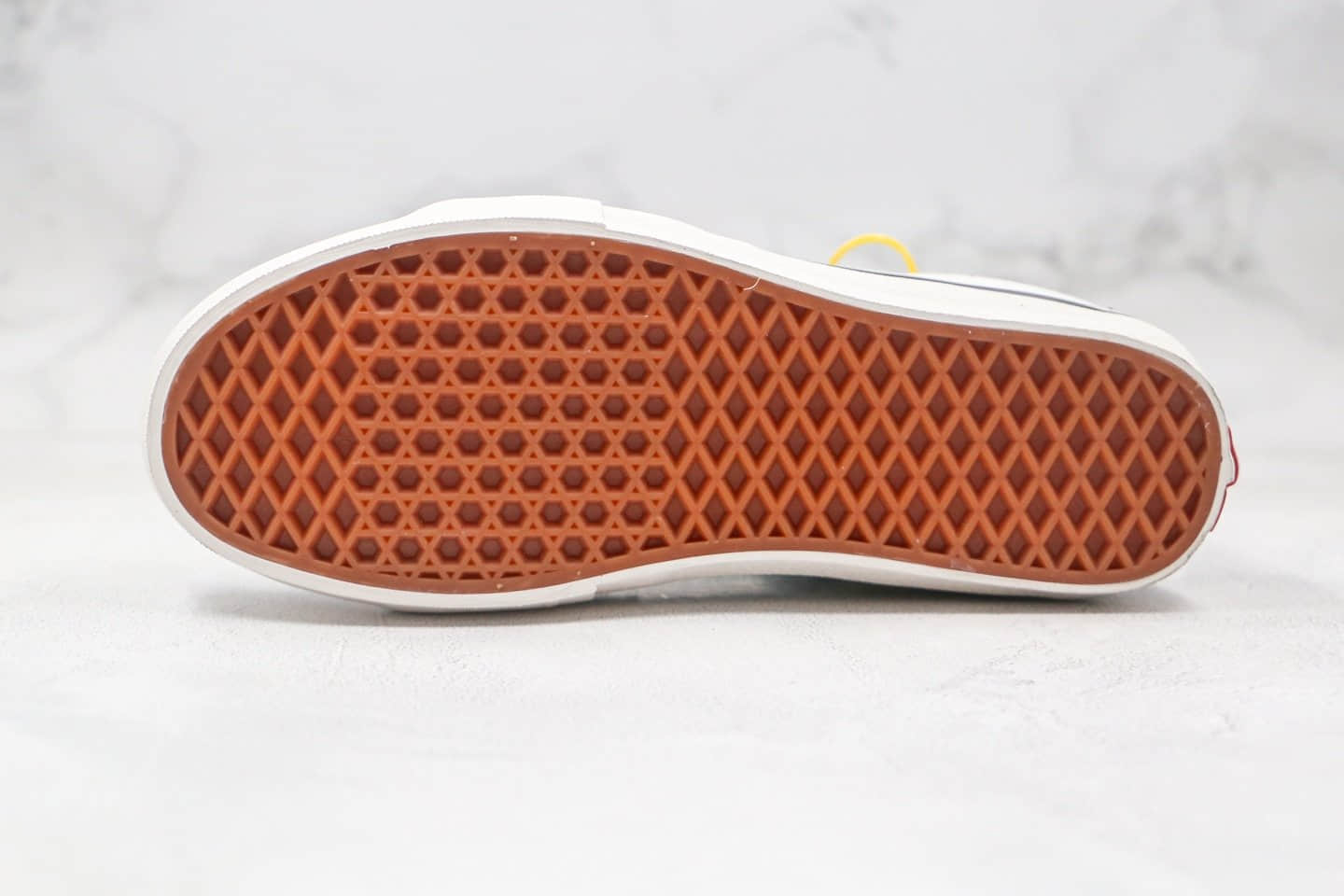万斯VANS SK8-HI PRO FABIANA.DELFINO公司级版本高帮环保系列白黑蓝色硫化板鞋原档案数据开发 货号：VN0A45JD2MA