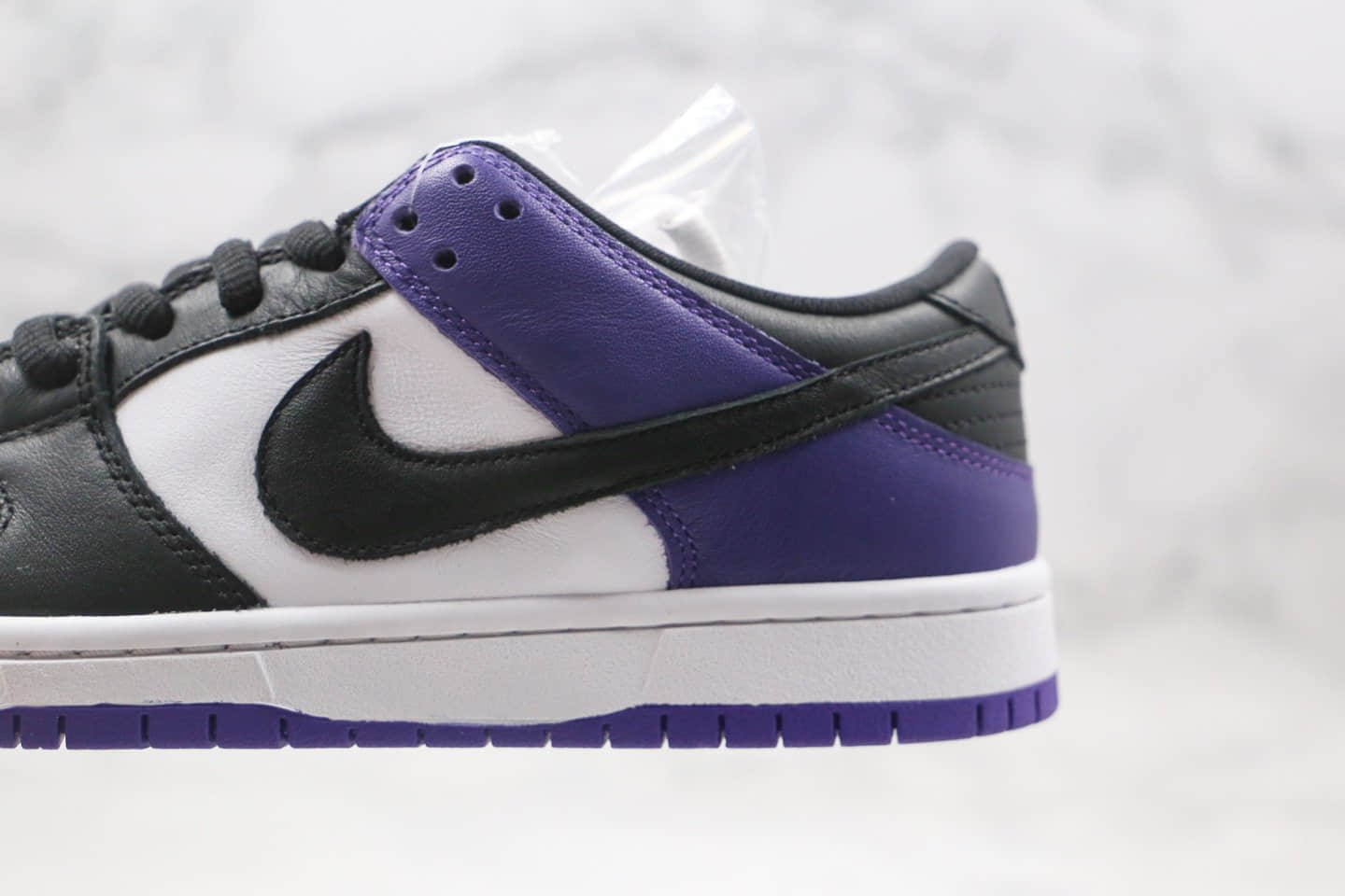 耐克Nike SB Dunk Low Court Purple纯原版本低帮SB DUNK恶人紫配色板鞋原档案数据开发 货号：BQ6817-500
