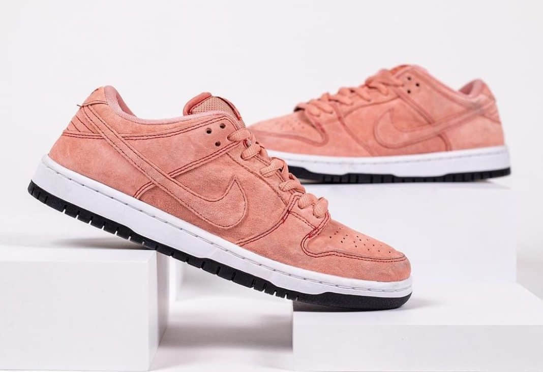 男女通吃配色！全新Nike SB Dunk“粉红猪”上脚图释出！ 货号：CV1655-600