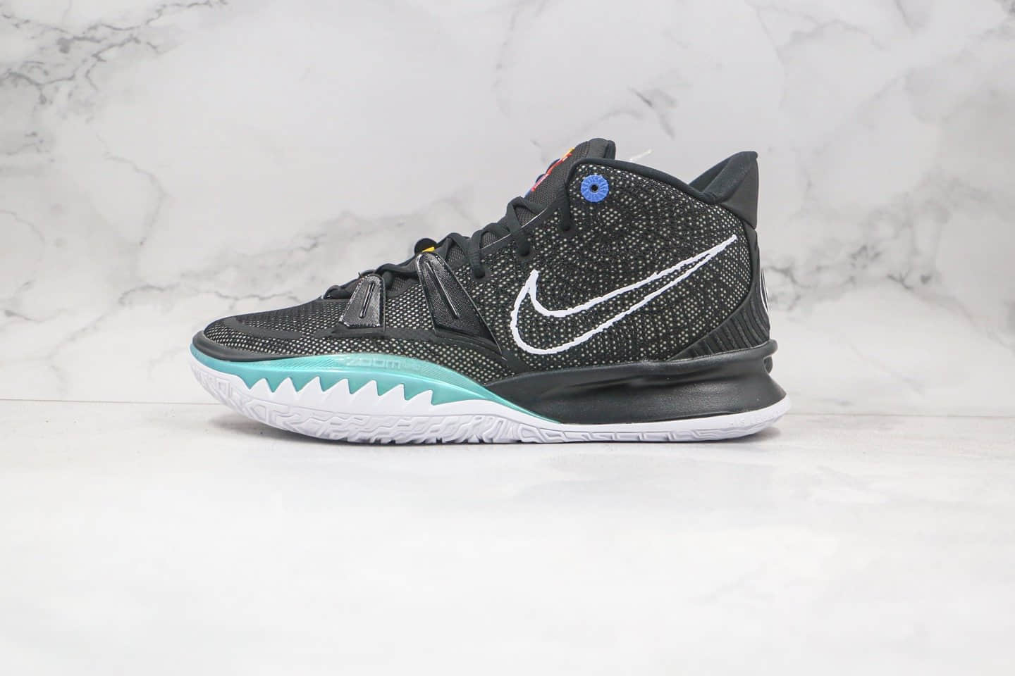 耐克Nike Kyrie 7纯原版本欧文7代黑白色篮球鞋内置气垫支持实战 货号：CQ9327-002
