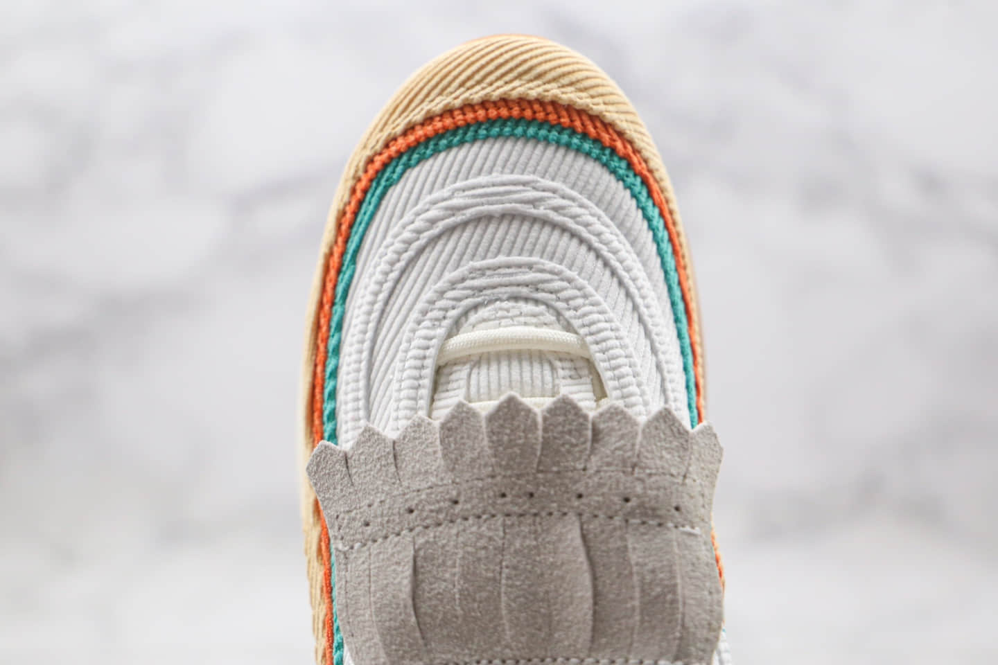 耐克NIKE Air Max 97 G NRG纯原版本灯芯绒款Max97高尔夫款气垫鞋原鞋开模一比一打造 货号：CJ0563-200