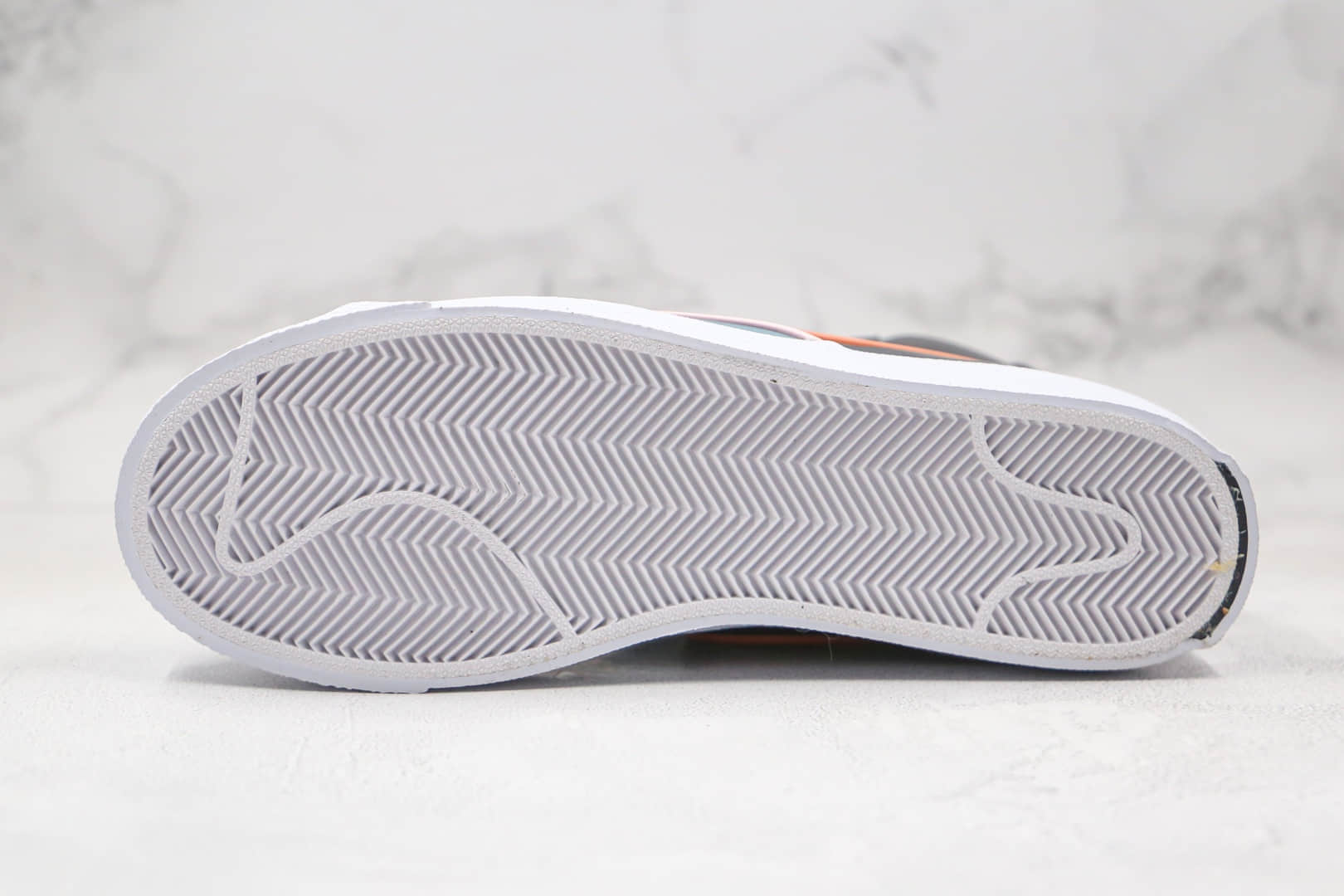 耐克Nike Blazer Mid 77 Infinite Rubberized Black纯原版本中帮开拓者黑粉女孩硫化板鞋原楦头纸板打造 货号:DC1746-001