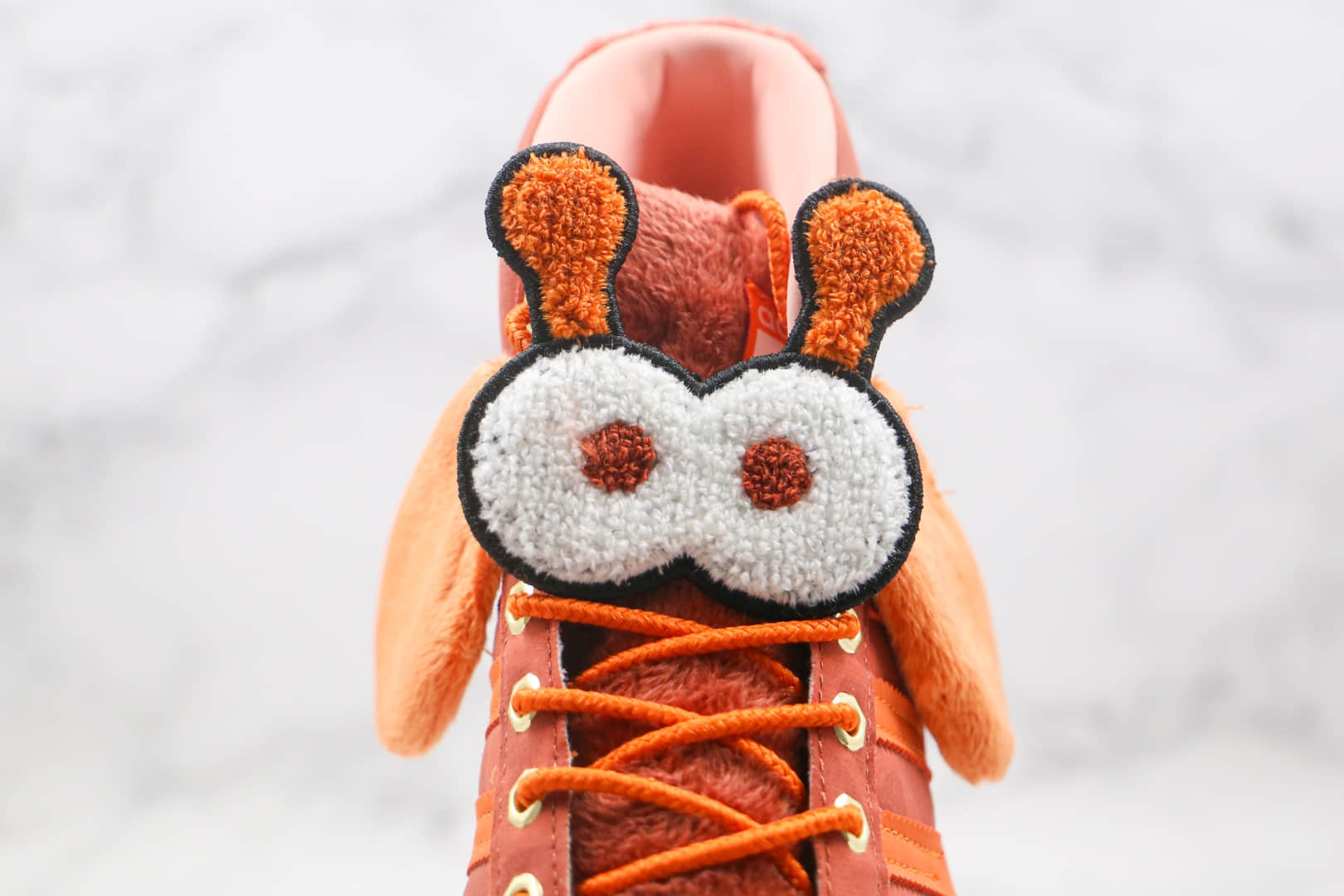 阿迪达斯Adidas Originals Superstar Pro Model Best x Melting Sadness长颈鹿联名款纯原版本高帮贝壳头板鞋原盒原标 货号:FZ5398