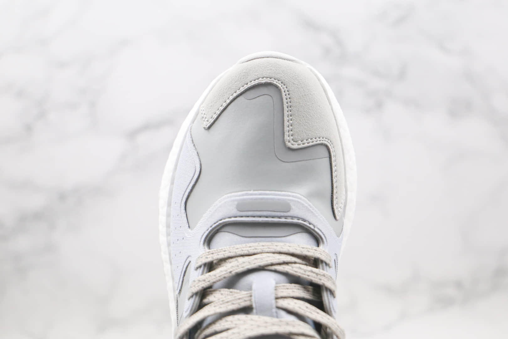 阿迪达斯Adidas Originals 2020 Day Jogger Boost纯原版本夜行者二代爆米花跑鞋灰白色原楦头纸板打造 货号：FW4823