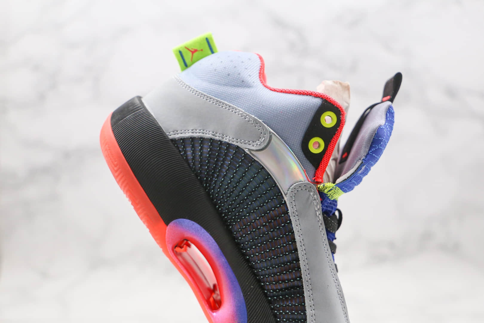 乔丹Air Jordan Jordan XXXV纯原版本灰蓝粉AJ35代篮球鞋内置气垫支持实战 货号:DC1493-001