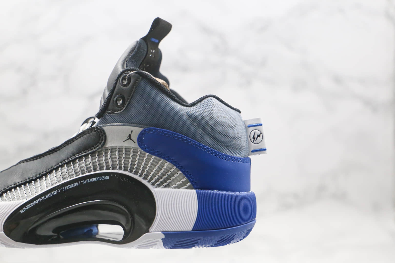 乔丹Air Jordan Jordan XXXV纯原版本黑蓝色AJ35代篮球鞋原档案数据开发原鞋开模一比一打造 货号:DA2371-100