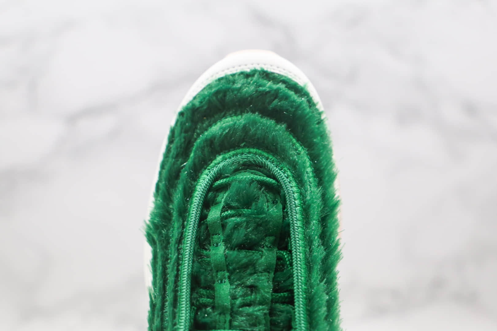 耐克Nike Golf Air Max 97纯原版本高尔夫联名款Max97气垫鞋绿草圣诞节配色原档案数据开发 货号:CK4437-100