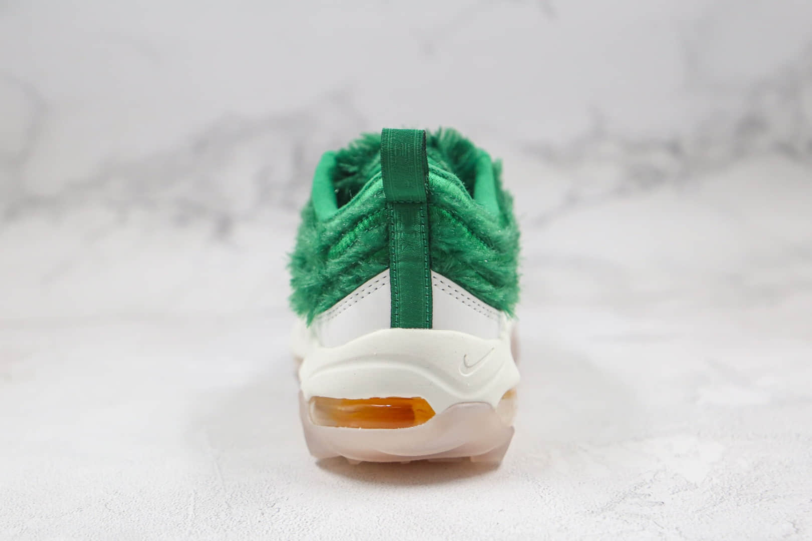 耐克Nike Golf Air Max 97纯原版本高尔夫联名款Max97气垫鞋绿草圣诞节配色原档案数据开发 货号:CK4437-100