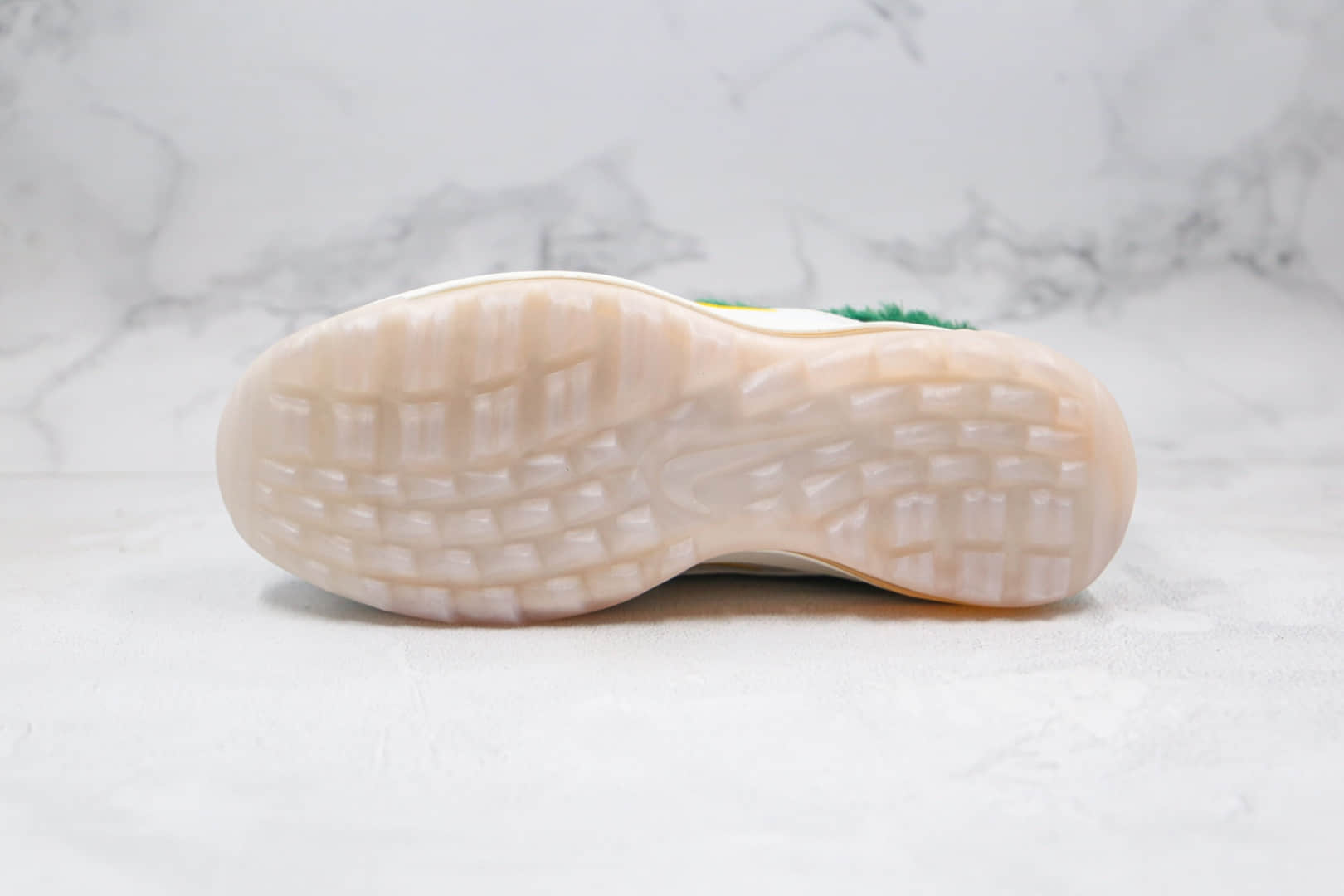 耐克Nike Golf Air Max 97纯原版本高尔夫联名款Max97气垫鞋绿草圣诞节配色原档案数据开发 货号:CK4437-100