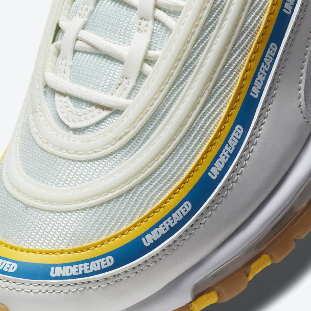 Undefeated Air Max 97“ White”发售日期确定！1月8日正式登场！ 货号：DC4830-100